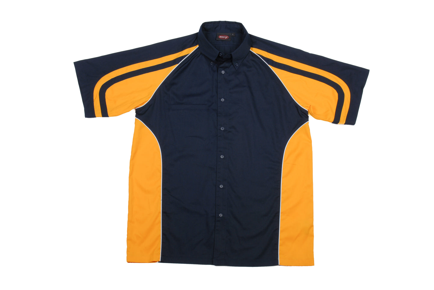 Le Mans Pit Crew Shirt - Navy/Yellow
