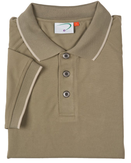 MCP Short Sleeve Polo Shirt (Mens) - Ecru