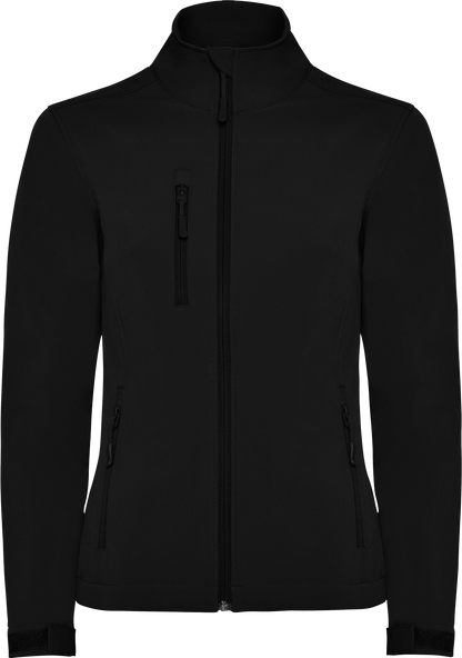 Nebraska Softshell Jacket (Womens) - Black