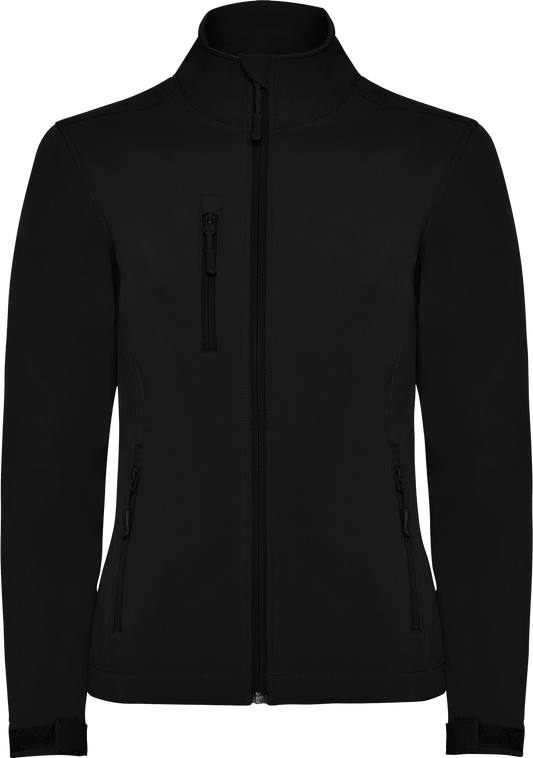 Nebraska Softshell Jacket (Womens) - Black