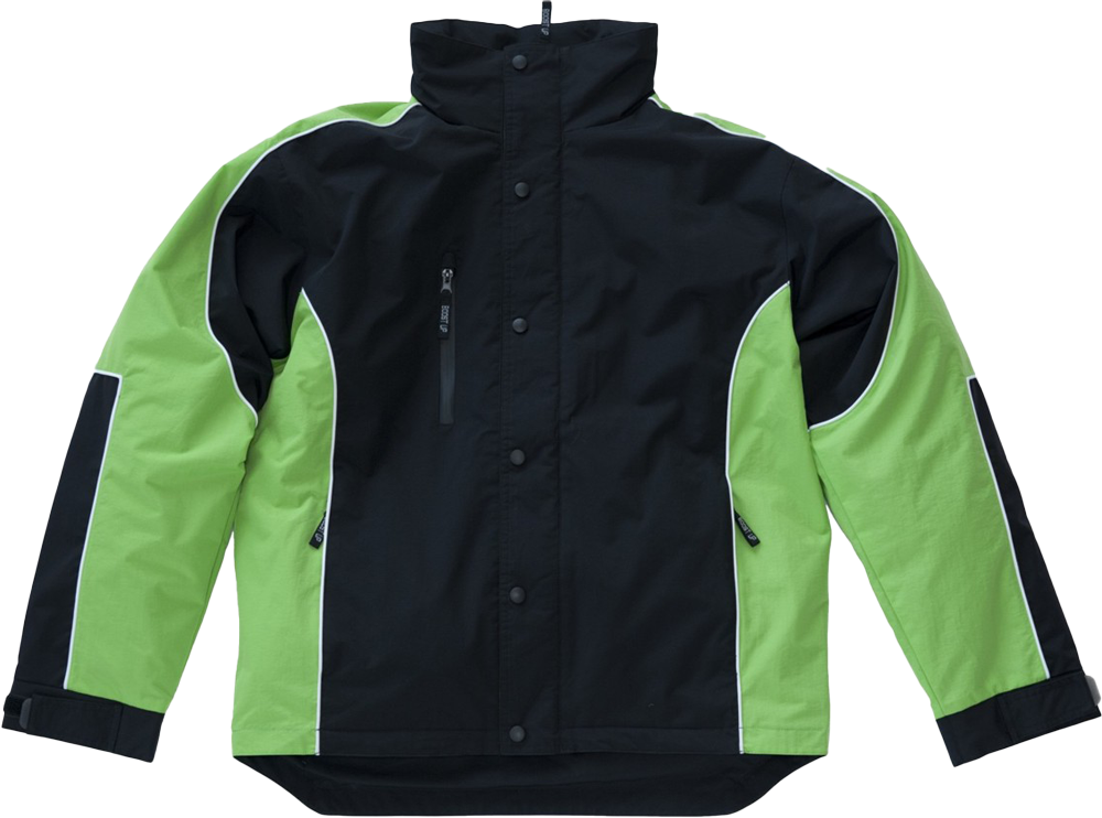 Paddock Jacket - Black/Green