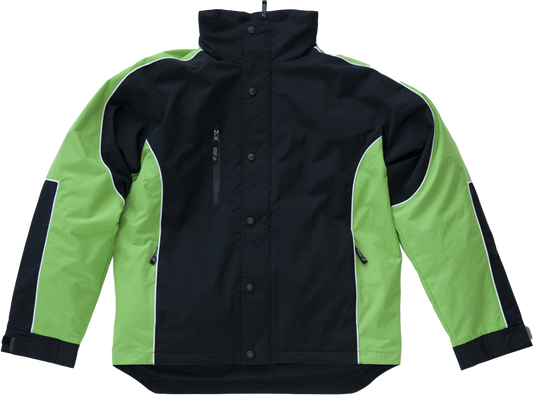 Paddock Jacket - Black/Green
