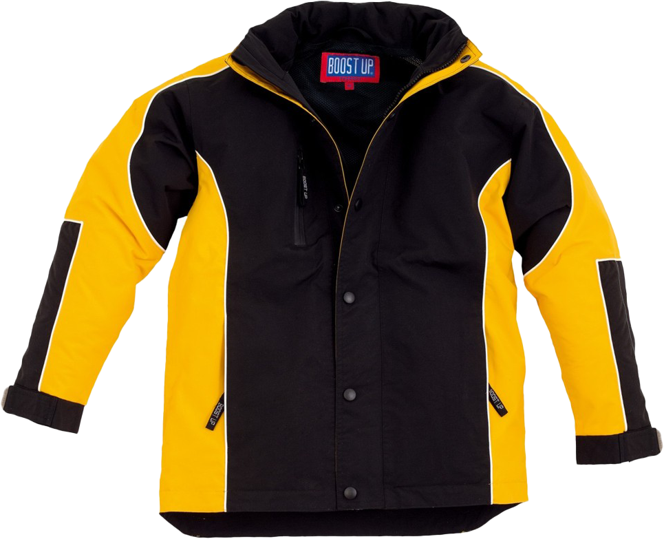 Paddock Jacket - Black/Yellow