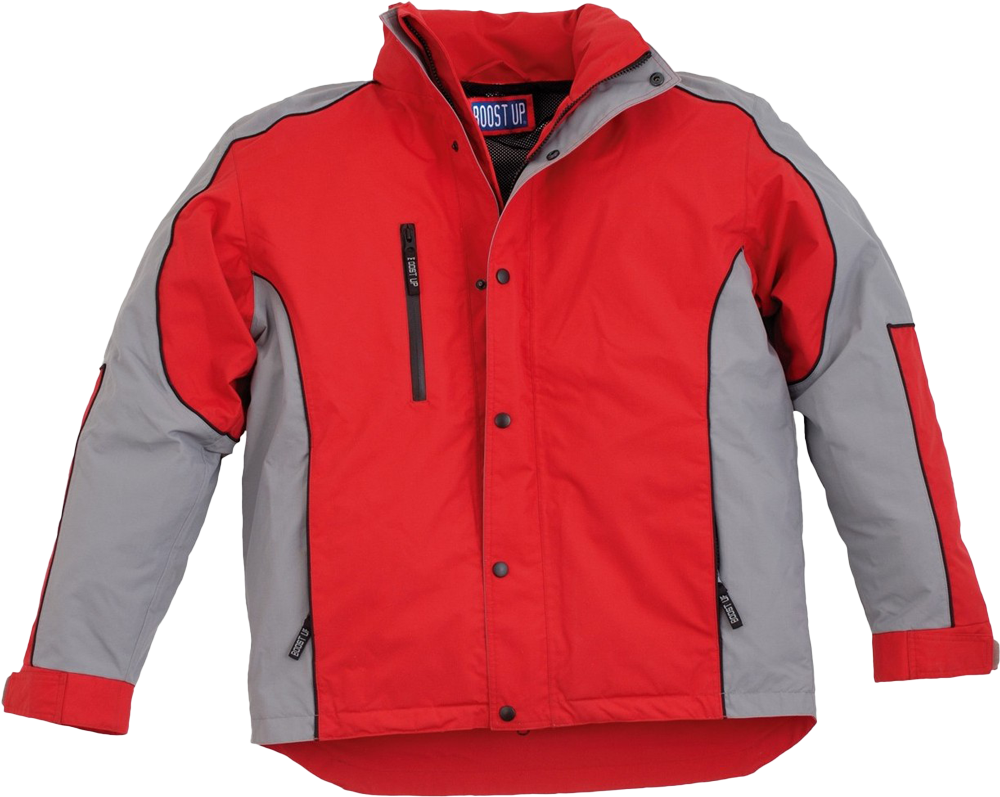 Paddock Jacket - Red/Grey