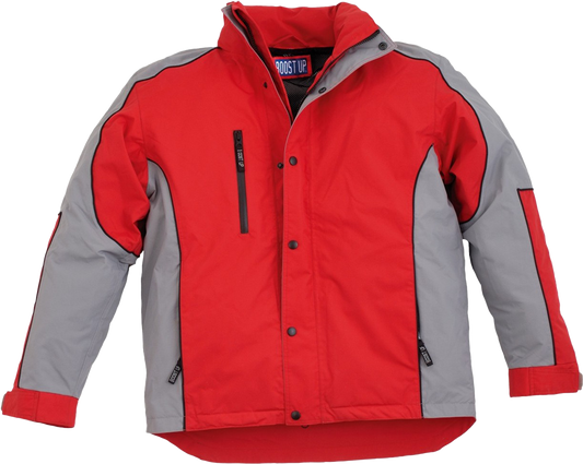 Paddock Jacket - Red/Grey
