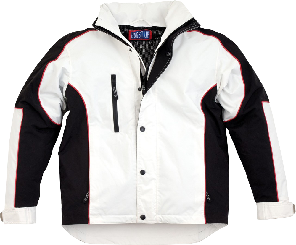 Paddock Jacket - White/Black
