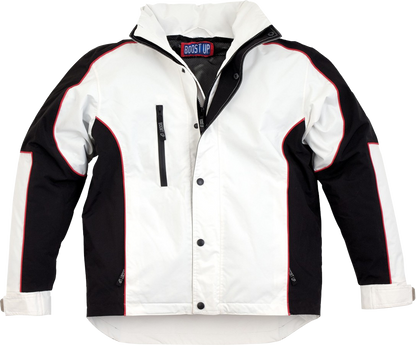 Paddock Jacket - White/Black