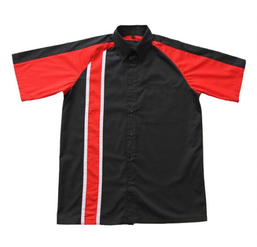 Race GT Pit Crew Shirt - Black/Red