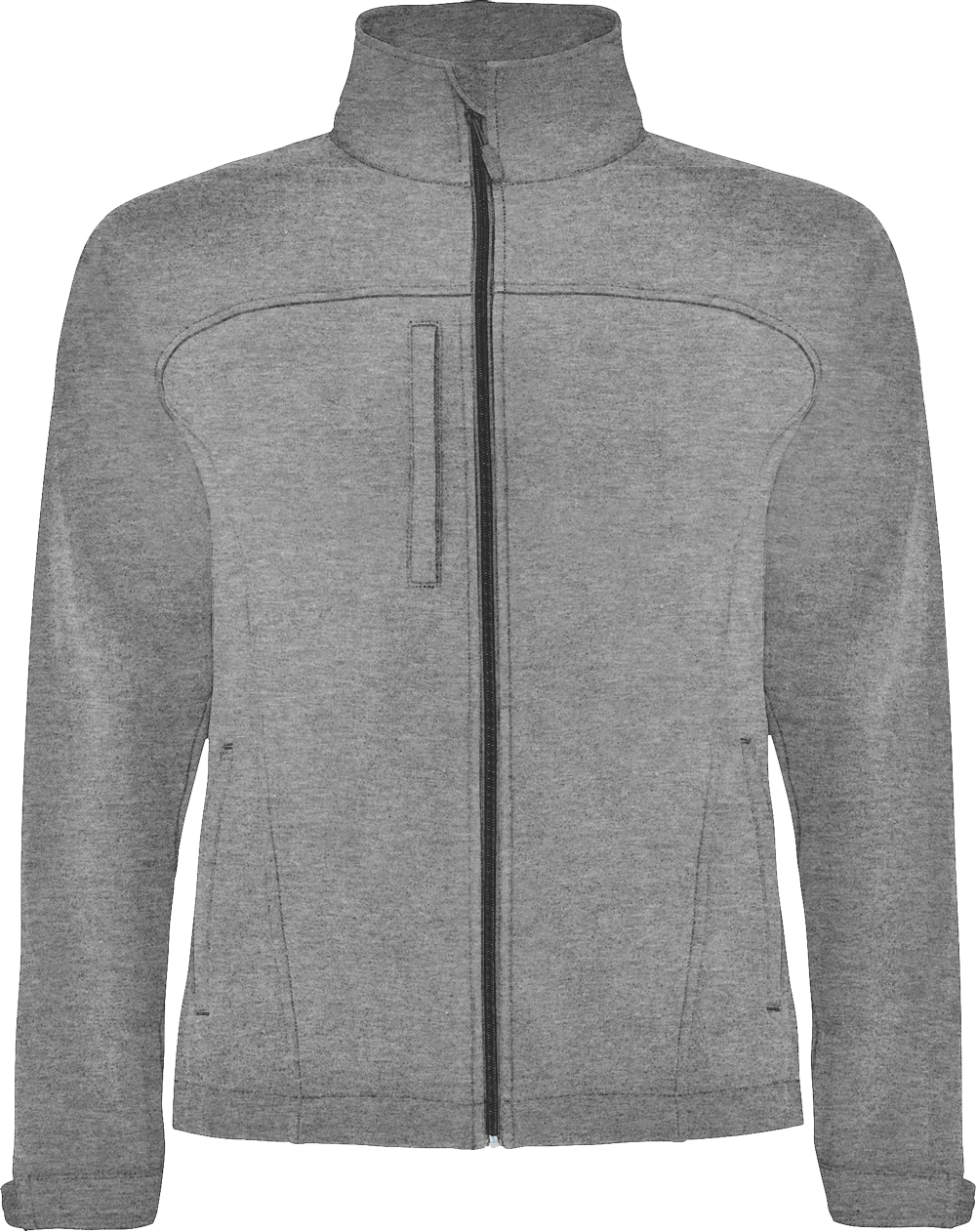 Rudolph SoftShell Jacket (Mens) - Heather Black