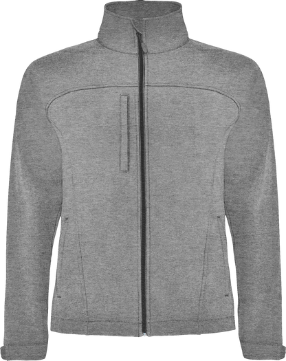 Rudolph SoftShell Jacket (Mens) - Heather Black