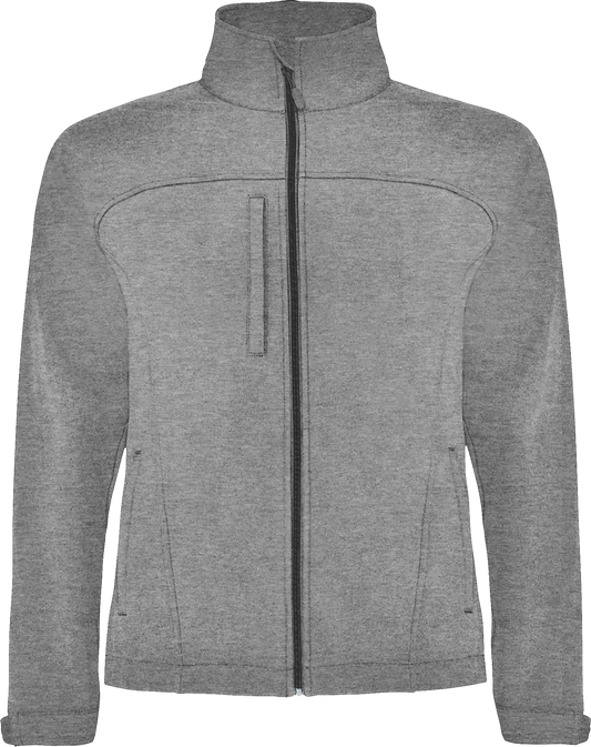 Rudolph SoftShell Jacket (Mens) - Heather Black