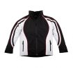 Daytona Jacket - Black/White/Red Piping