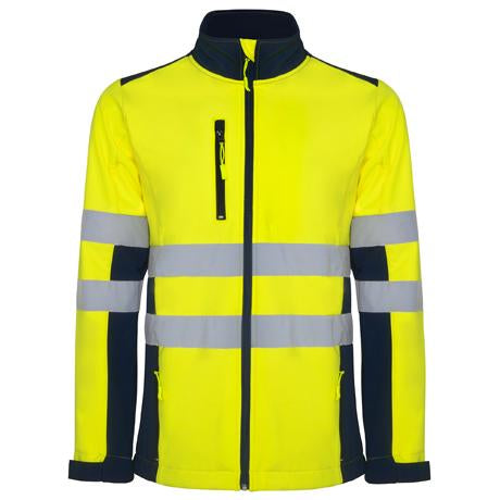 Antares Hi-Vis Jacket - Navy/Fluro Yellow