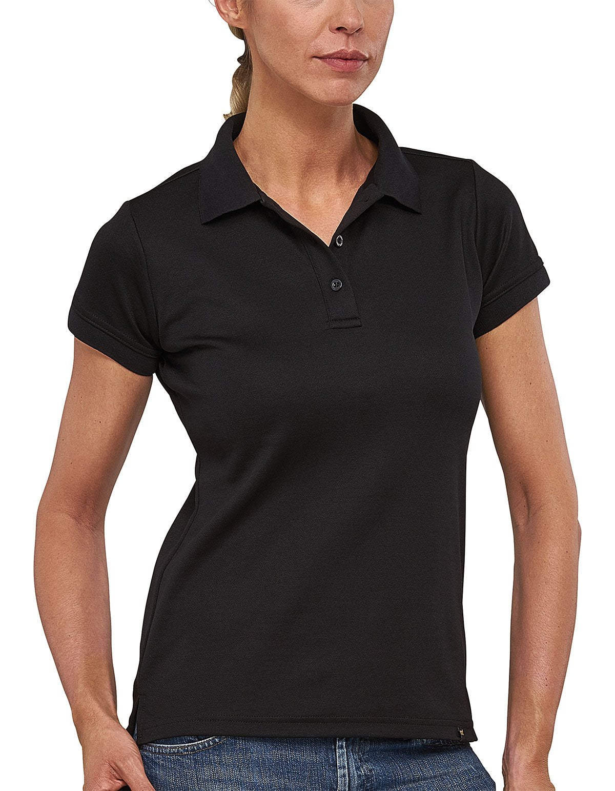 Ladies Flash Polo - Black