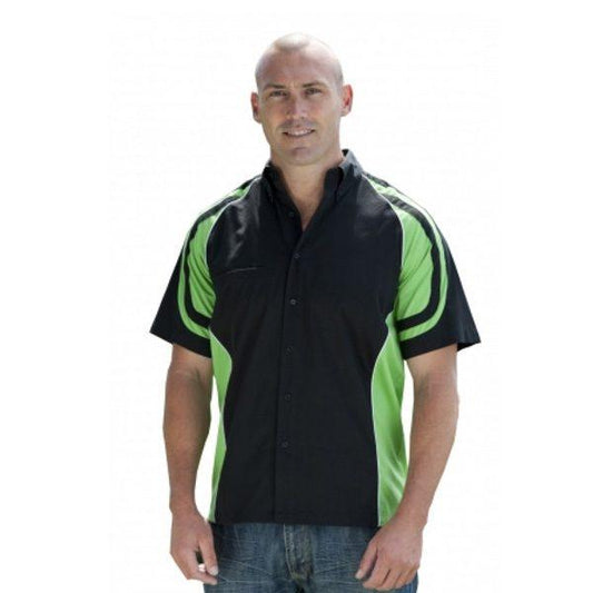 Le Mans Pit Crew Shirt - Black/Green
