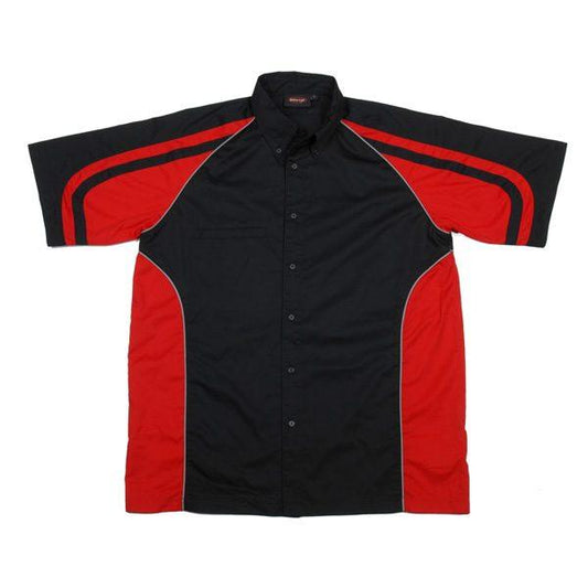 Le Mans Pit Crew Shirt - Black/Red