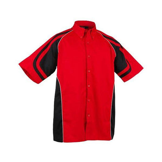 Le Mans Pit Crew Shirt - Red/Black