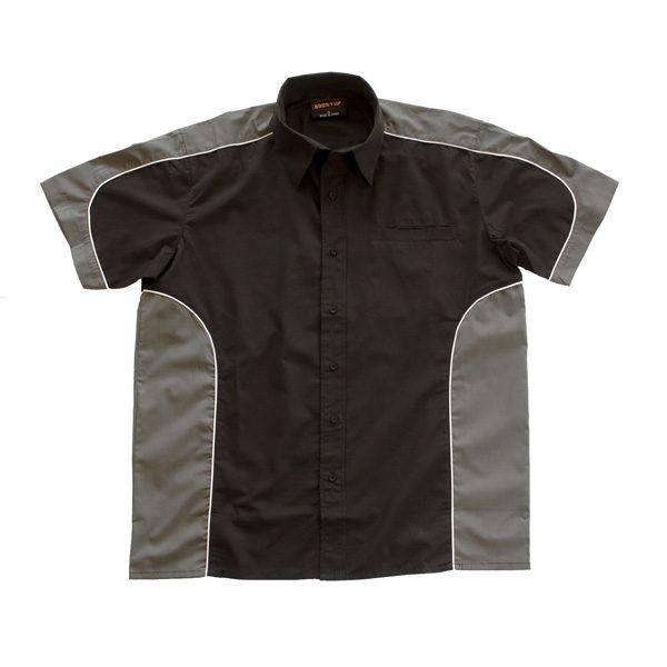 Paddock Pit Crew Shirt - Black/Grey