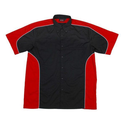 Paddock Pit Crew Shirt - Black/Red