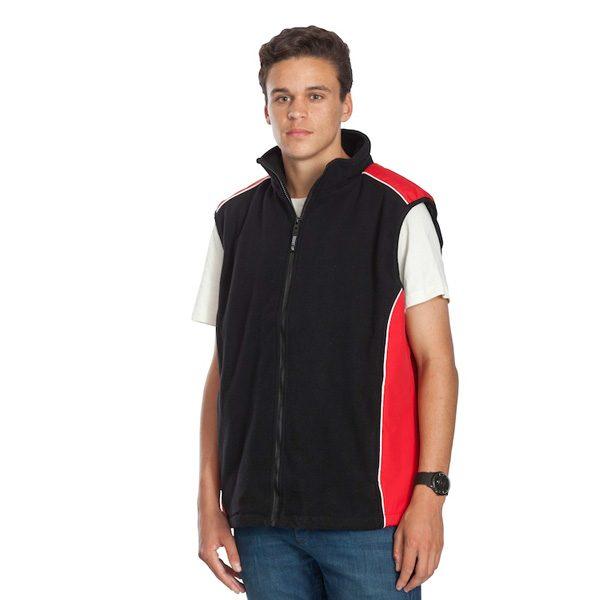 Tech Vest - Black/Red